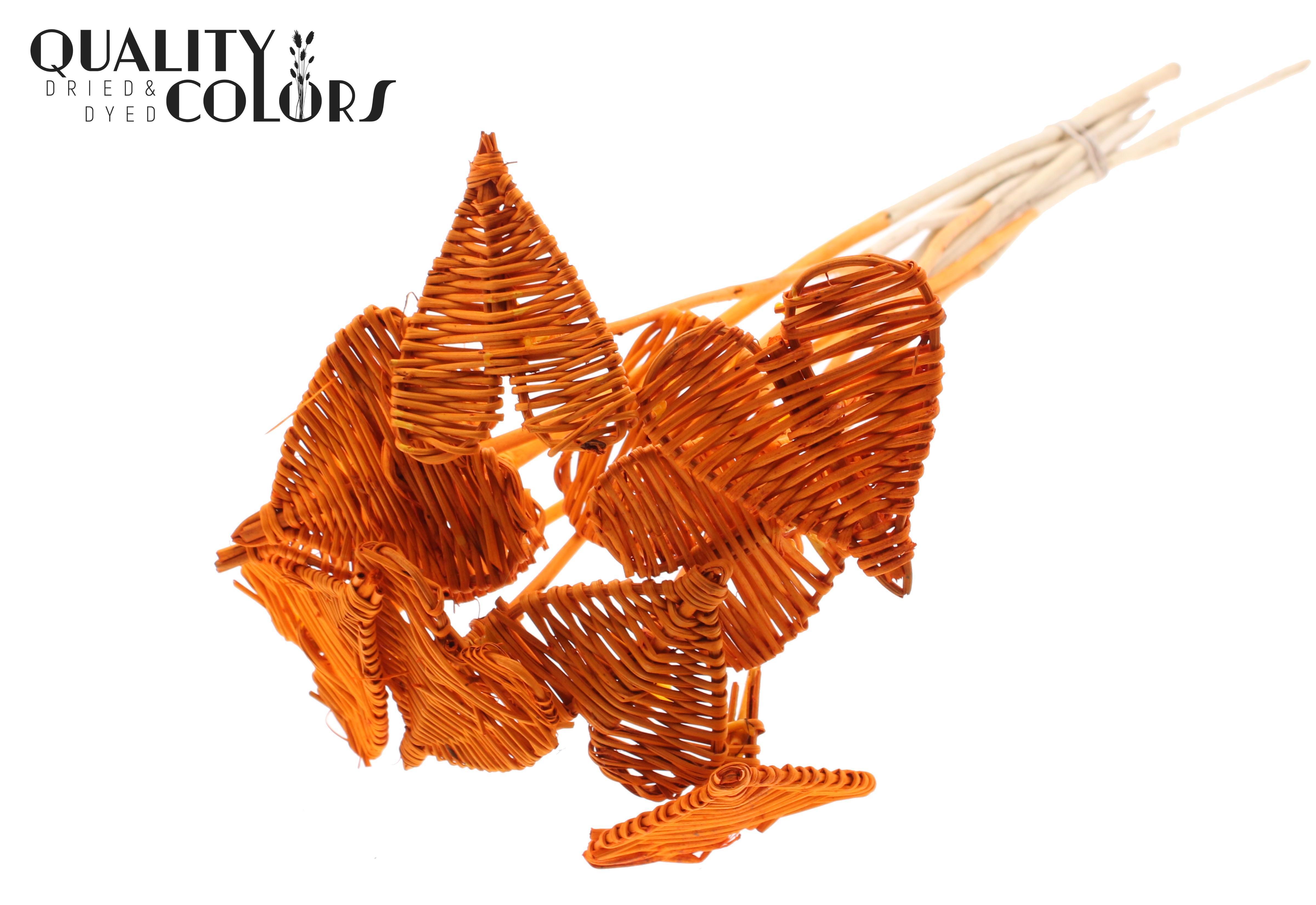 Lata Heart Orange 50cm