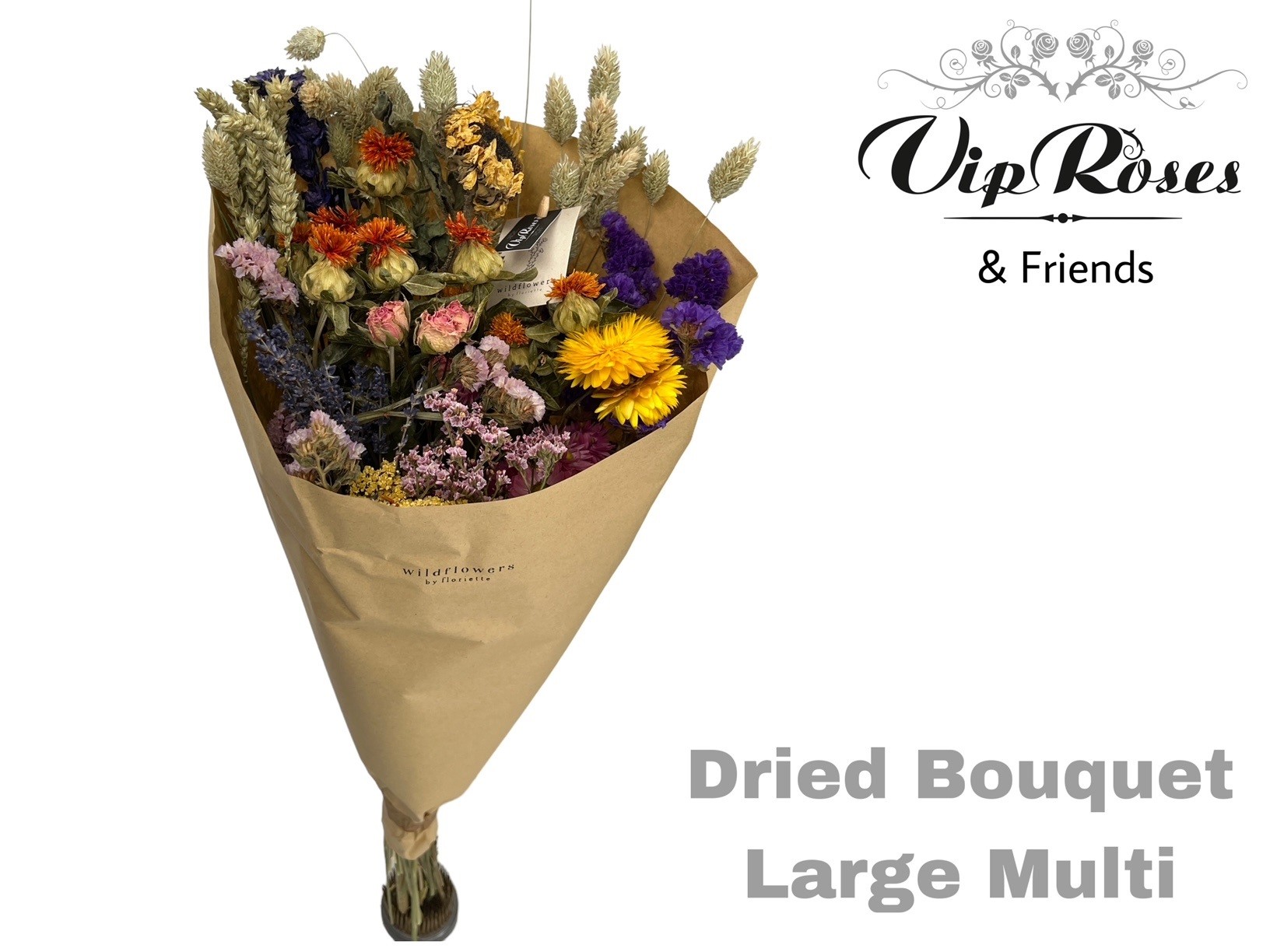 Dried Bouquet Large Multi X8 60 cm