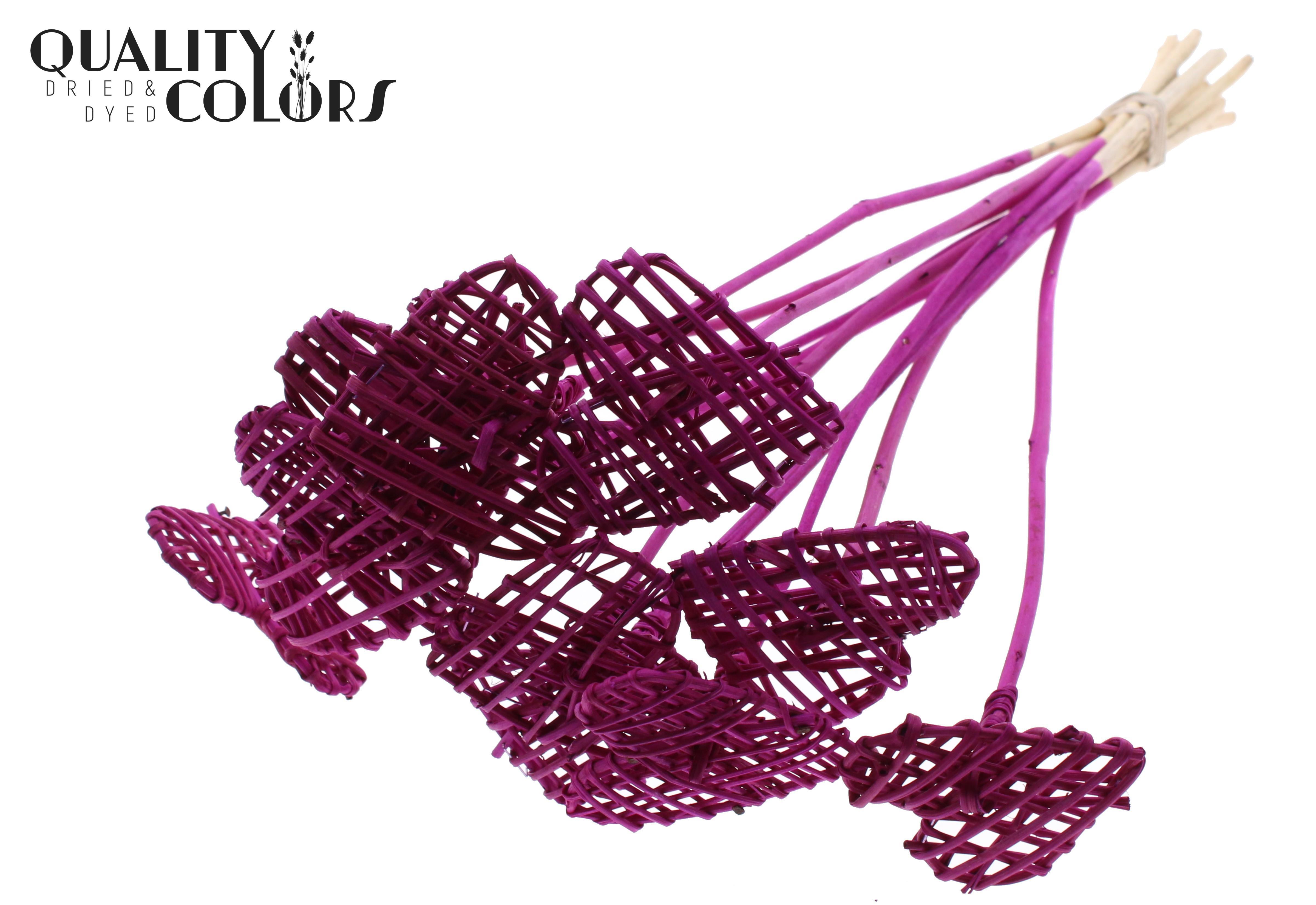 Lata Heart Lilac 50cm