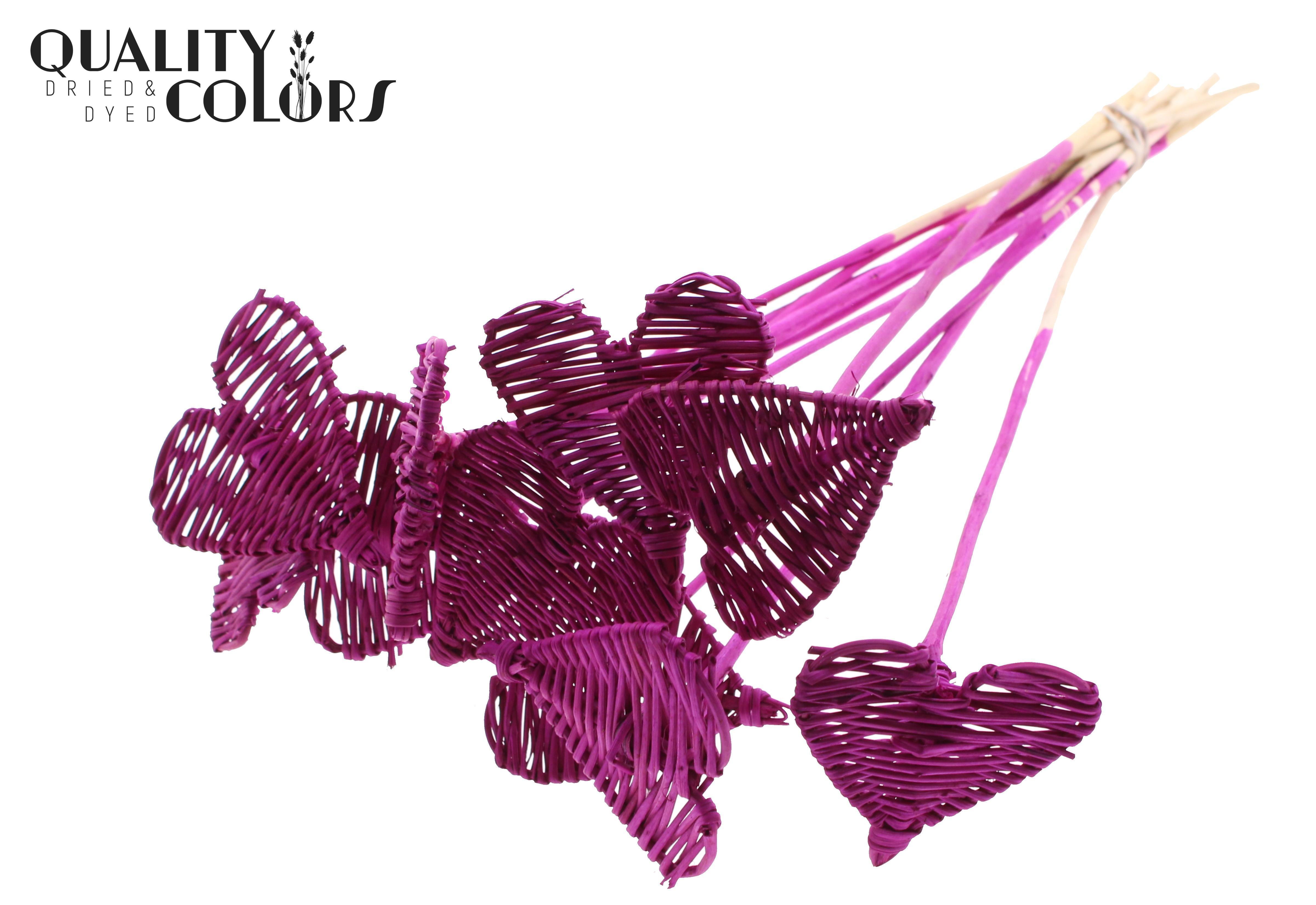 Lata Heart Lilac 50cm