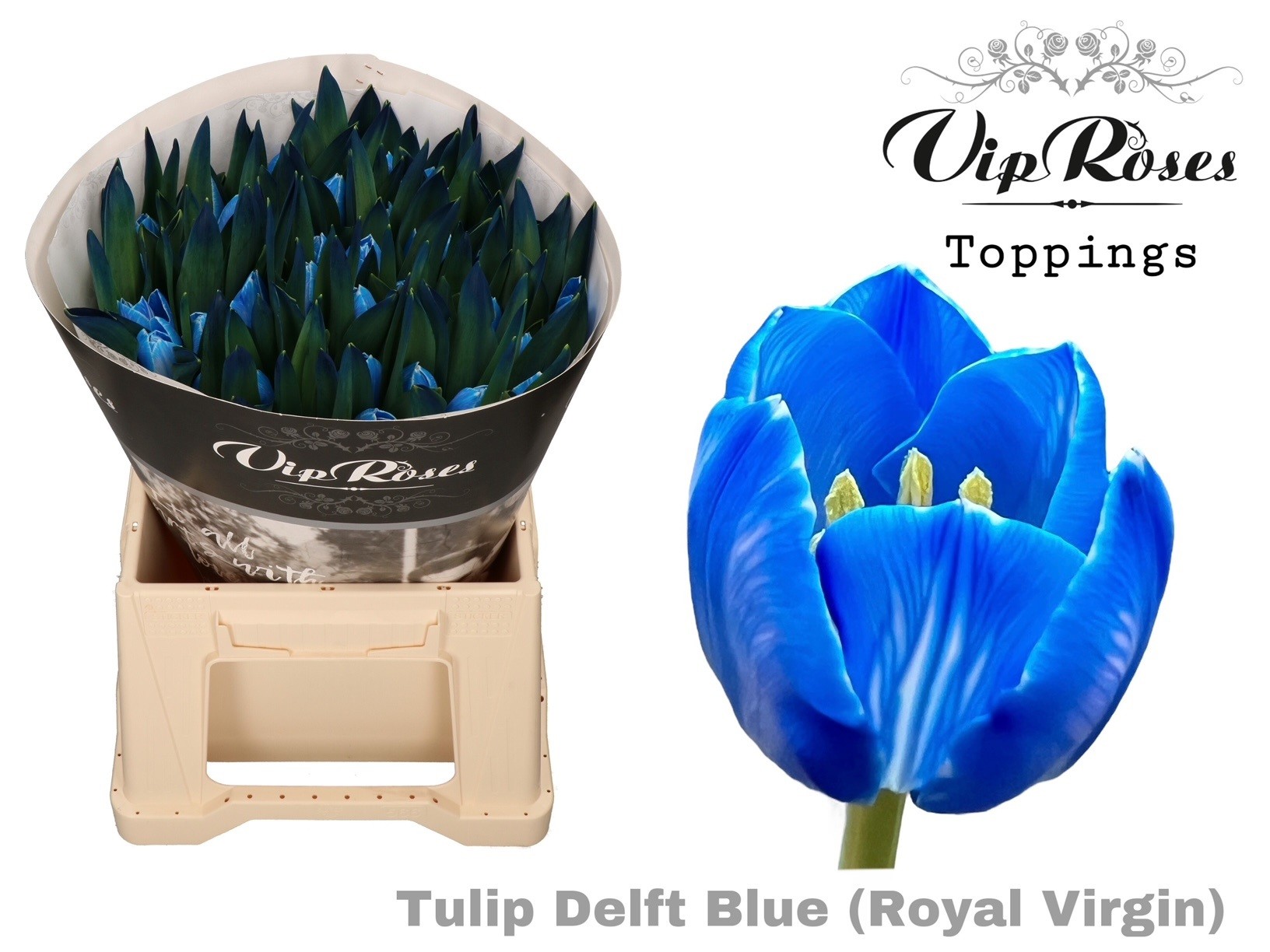 Tu En Rv Delft Blue 38 cm