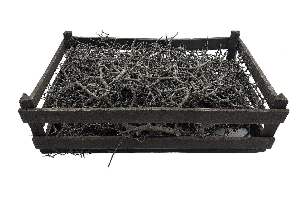 Bonsai Wood Black P Crate