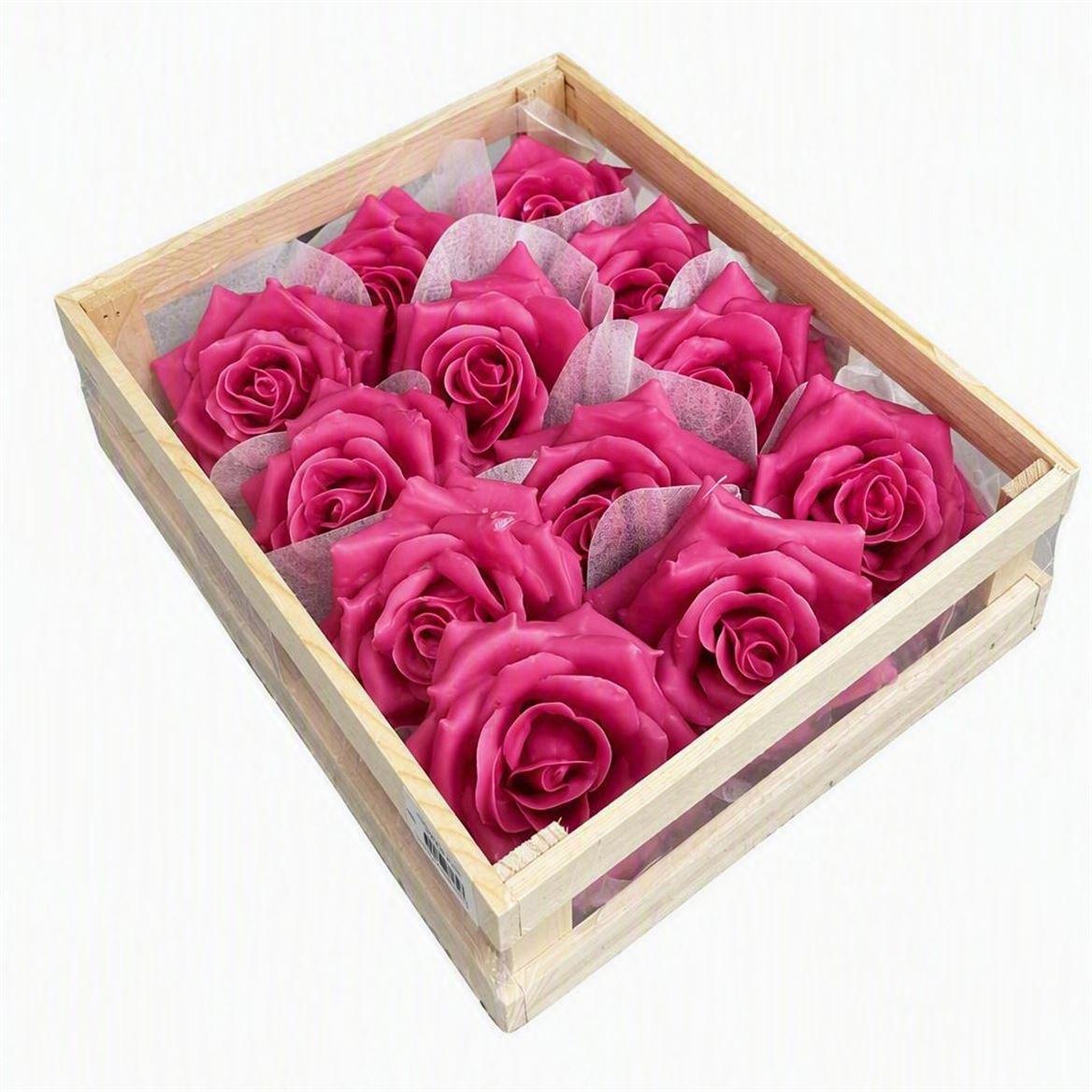 Deco Wax Rose Old Pink D10