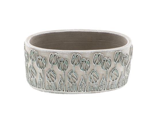 Pot Tulip Oval L20w11h9
