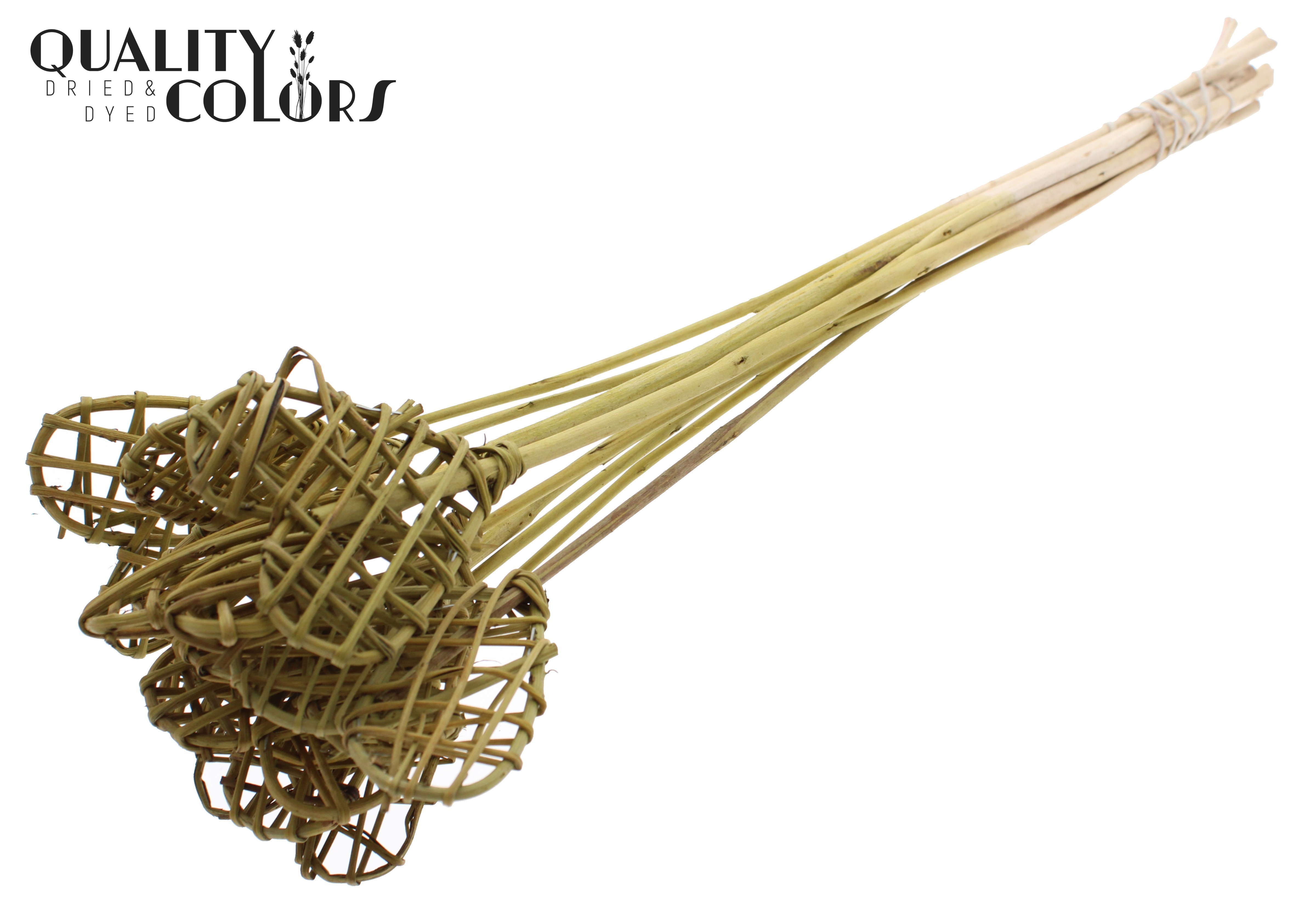 Lata Heart Olive 50cm