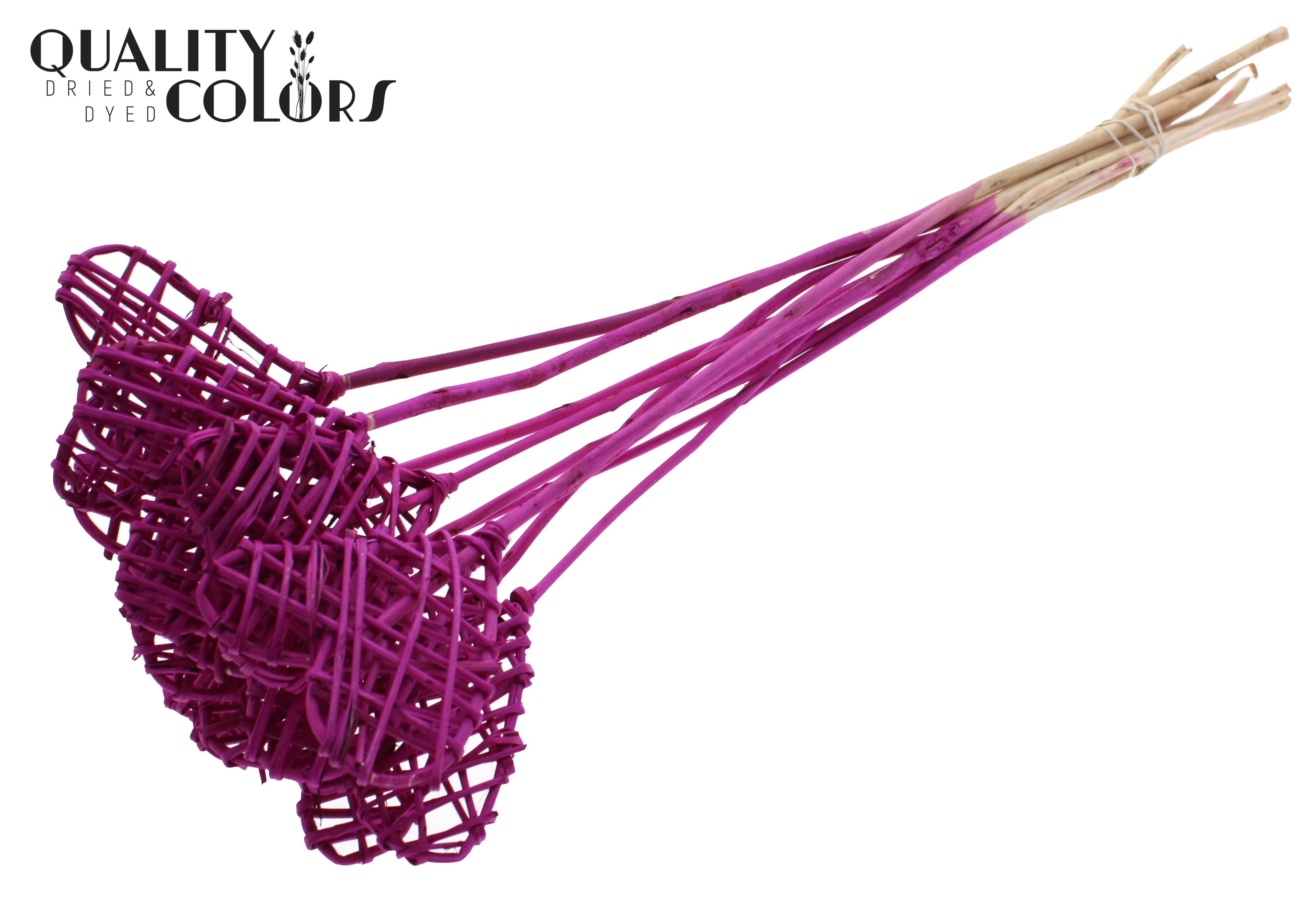 Lata Heart Lilac 50cm