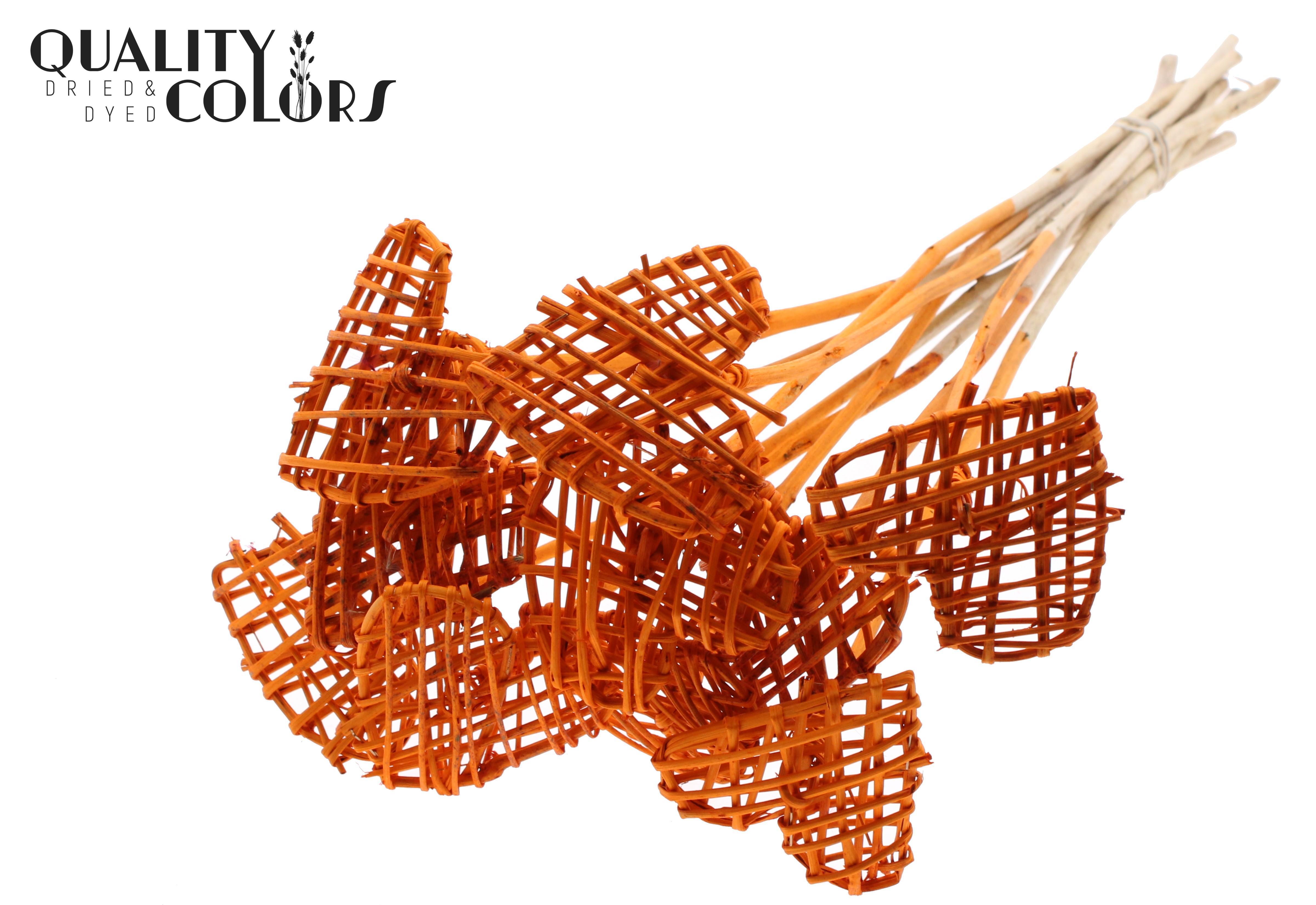 Lata Heart Orange 50cm