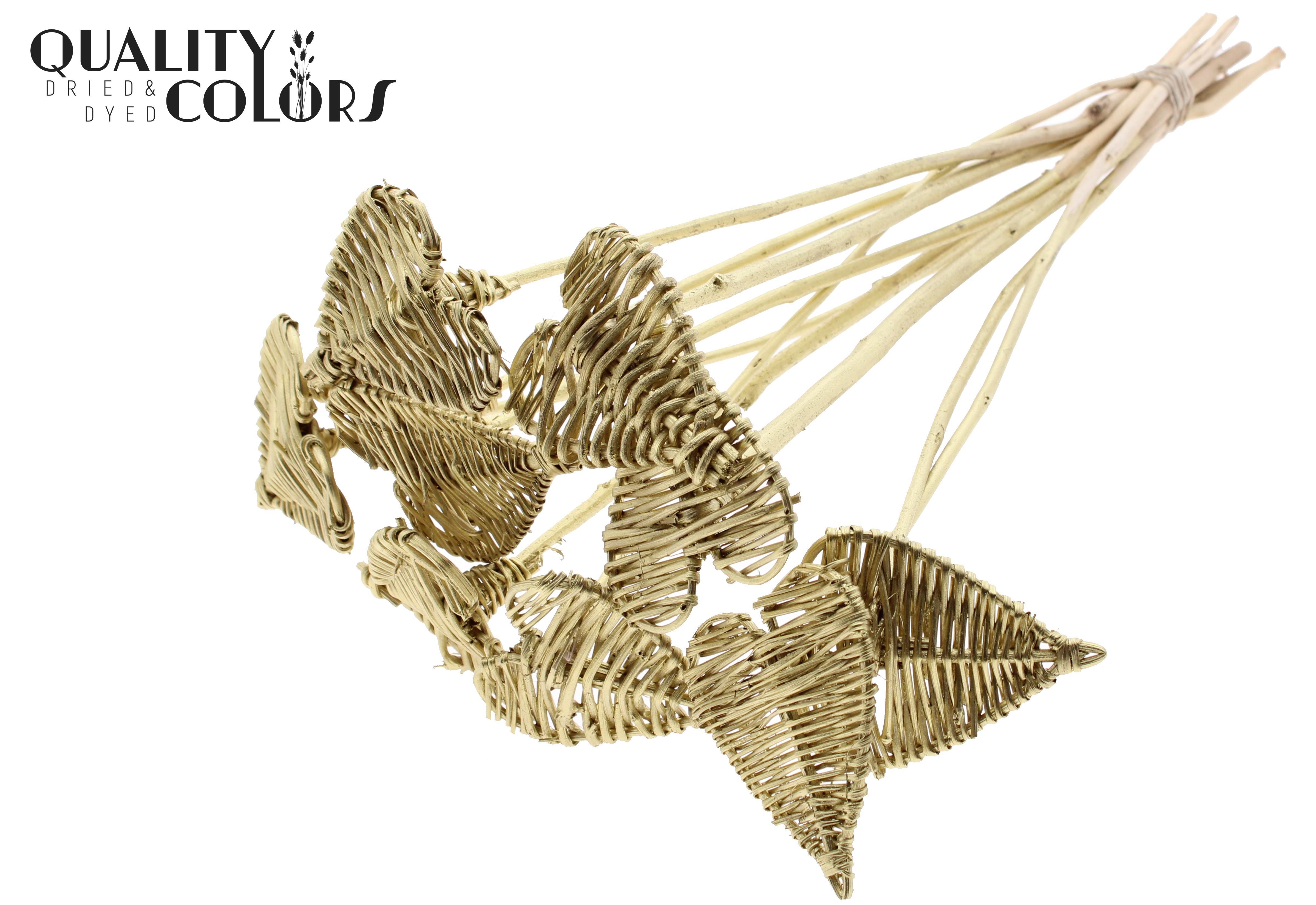 Lata Heart Gold 50cm