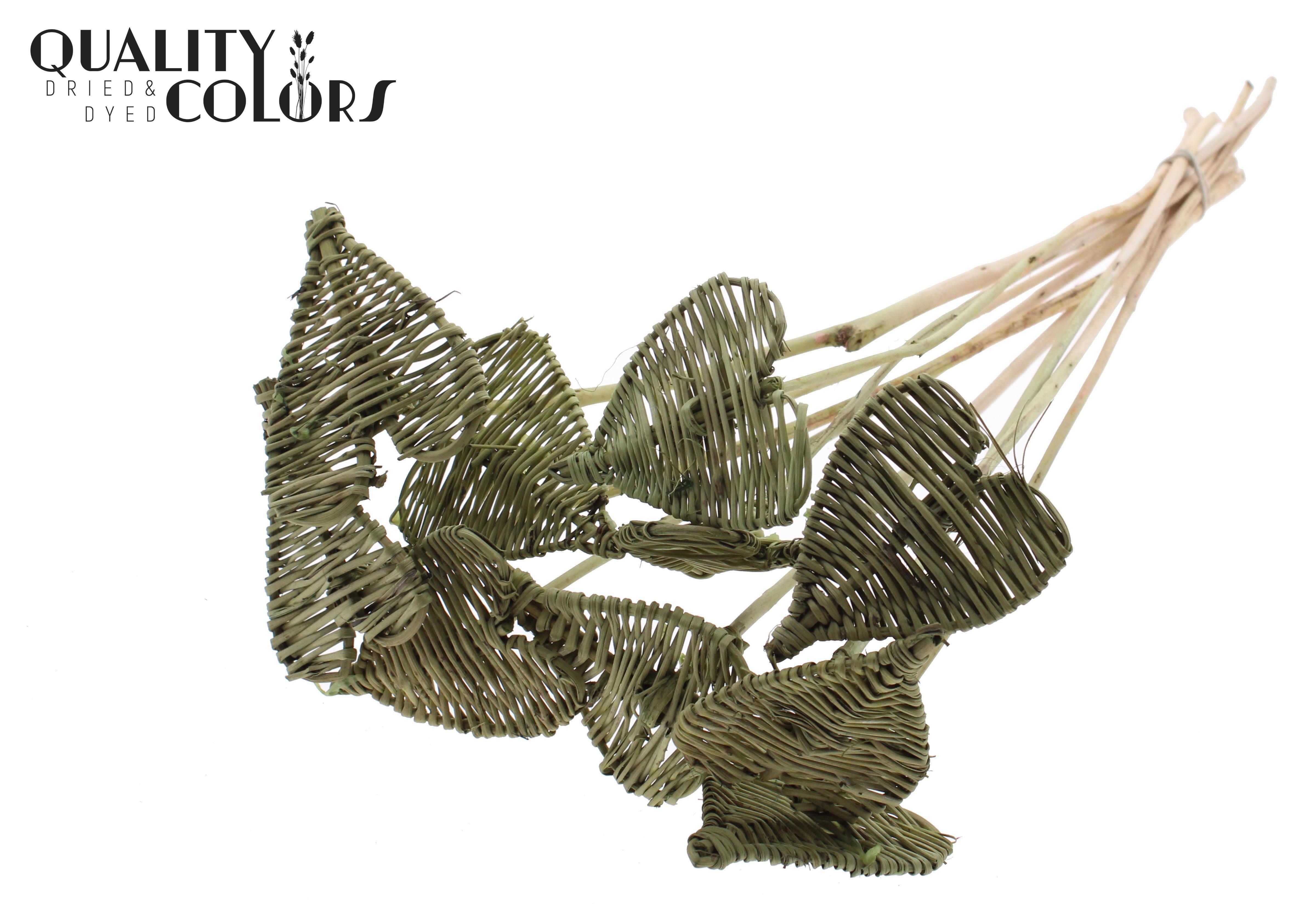 Lata Heart Olive 50cm