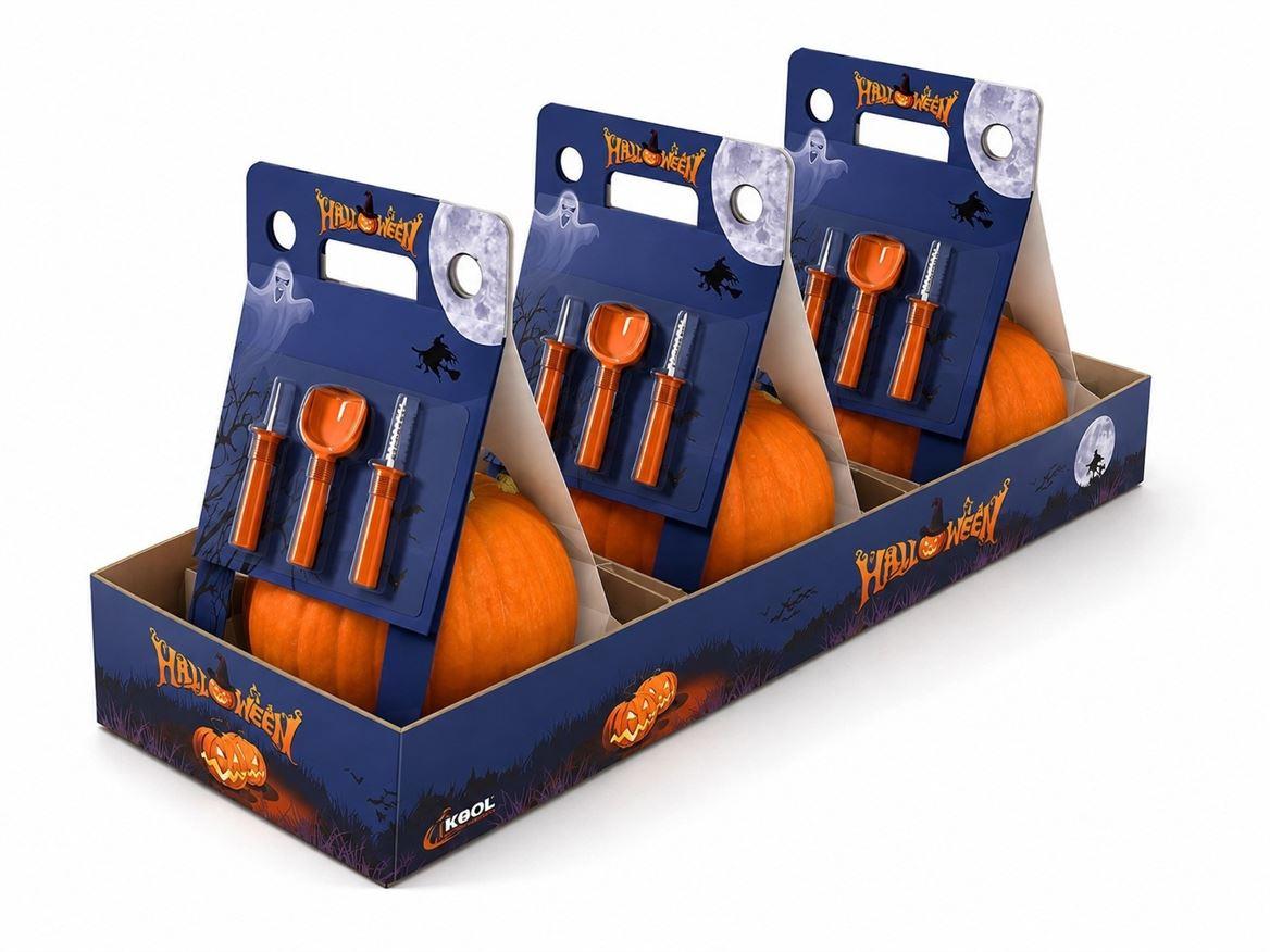 Sier Cuc P Maxima Halloween Carvesets X3
