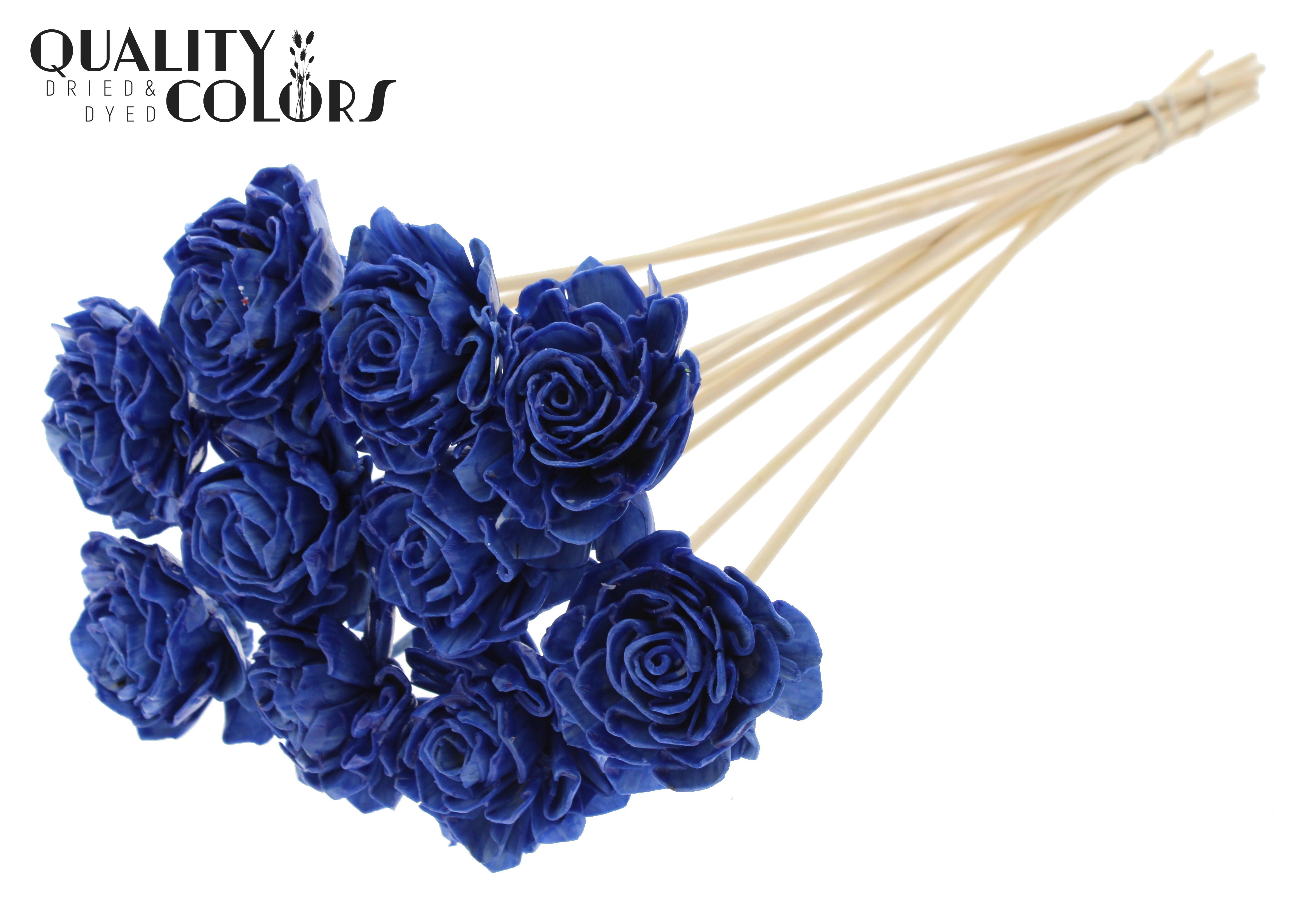 Shola Dhaliya Wax Blue 50cm