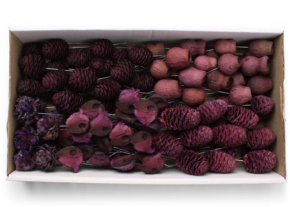 Lcd Assorti Brombeer On 10cm Wire