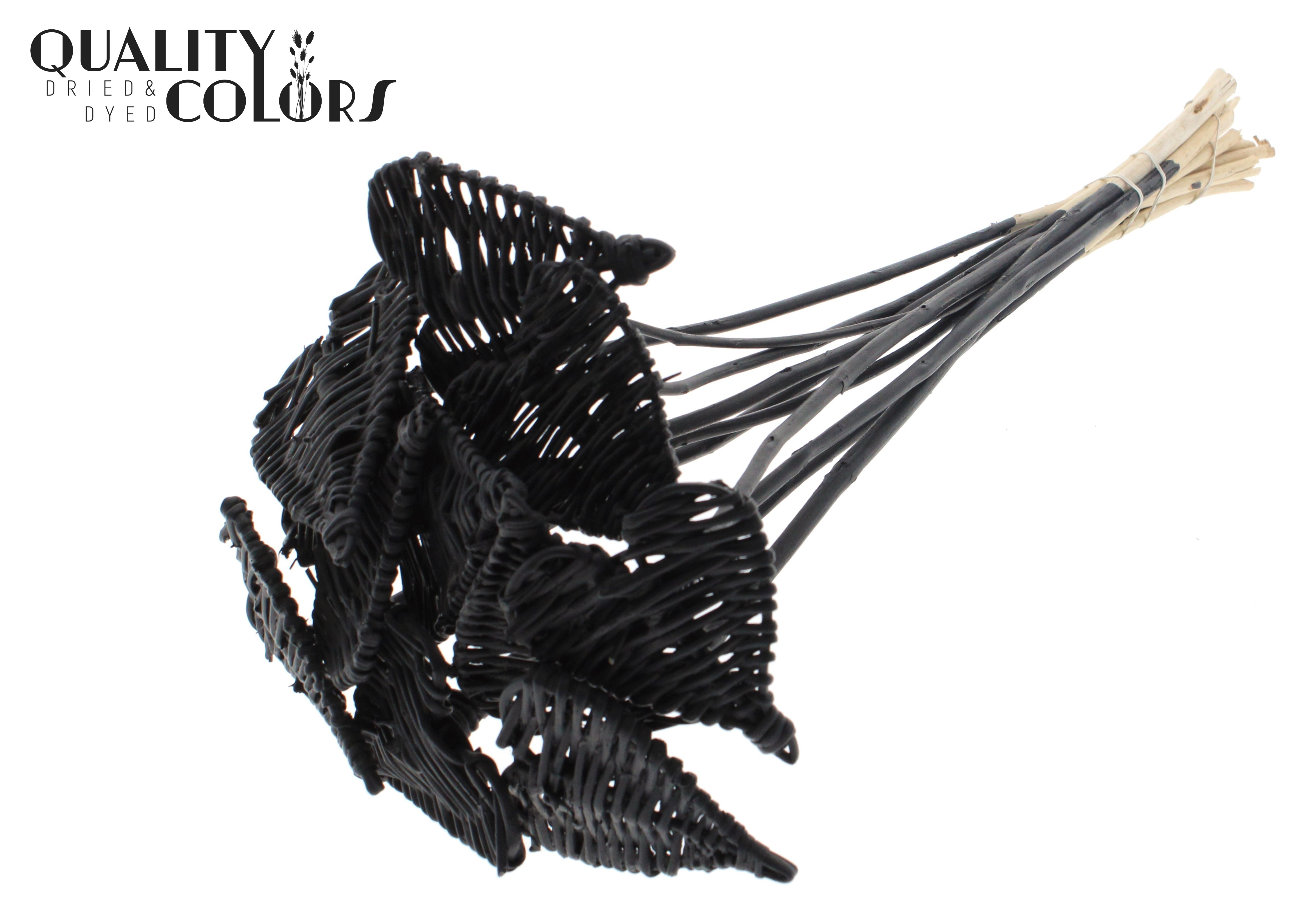 Lata Heart Black 50cm