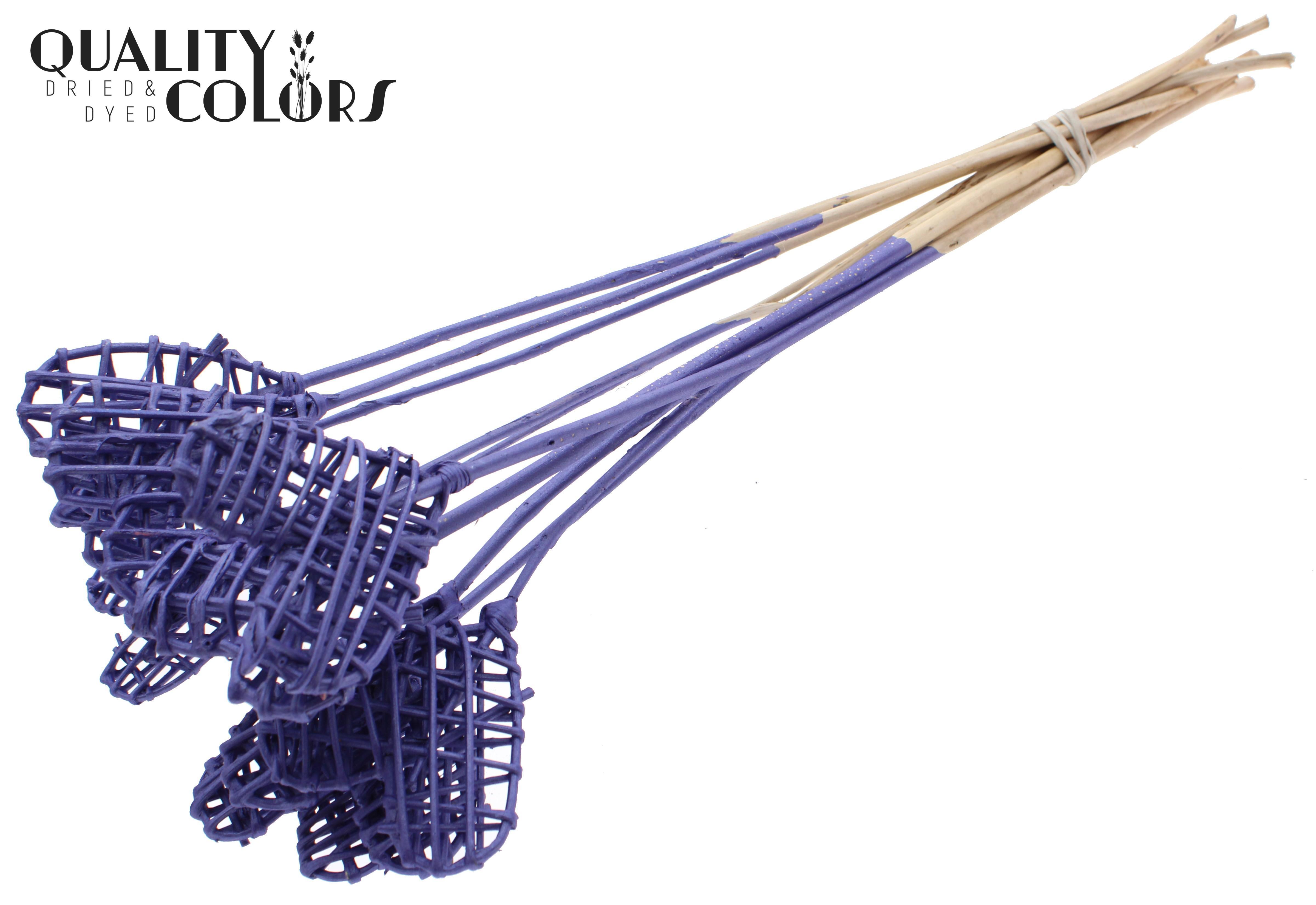 Lata Heart Metallic Purple 50cm