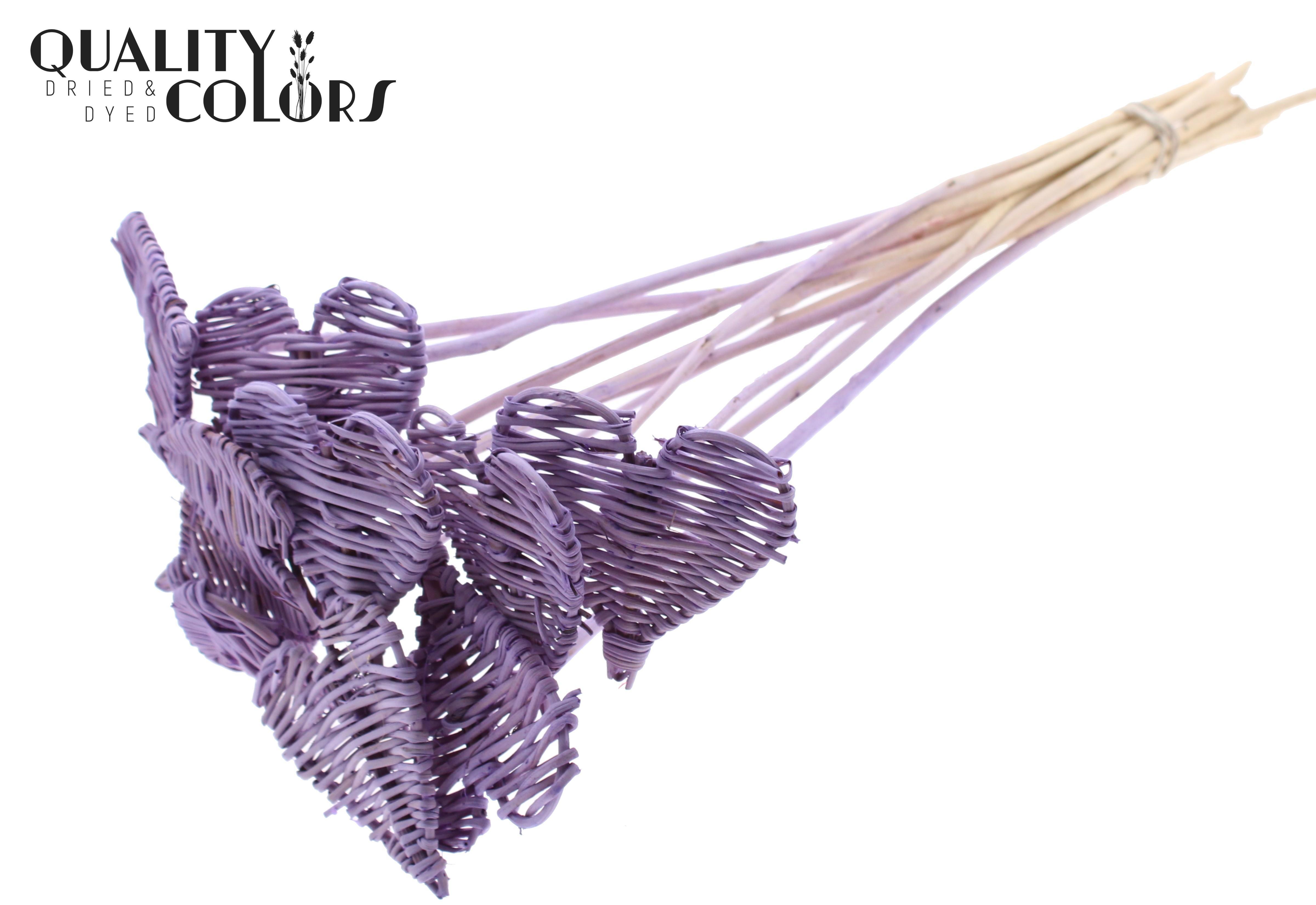 Lata Heart Frosted Milka 50cm