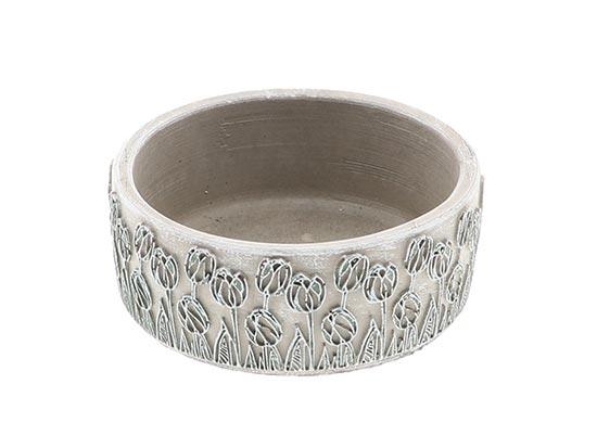 Bowl Tulip Rnd H6d15
