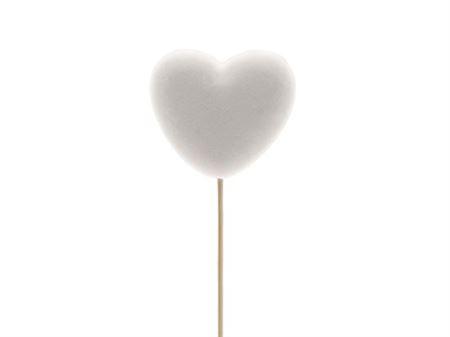 Pick Heart Flocked L6.5w2h56.5